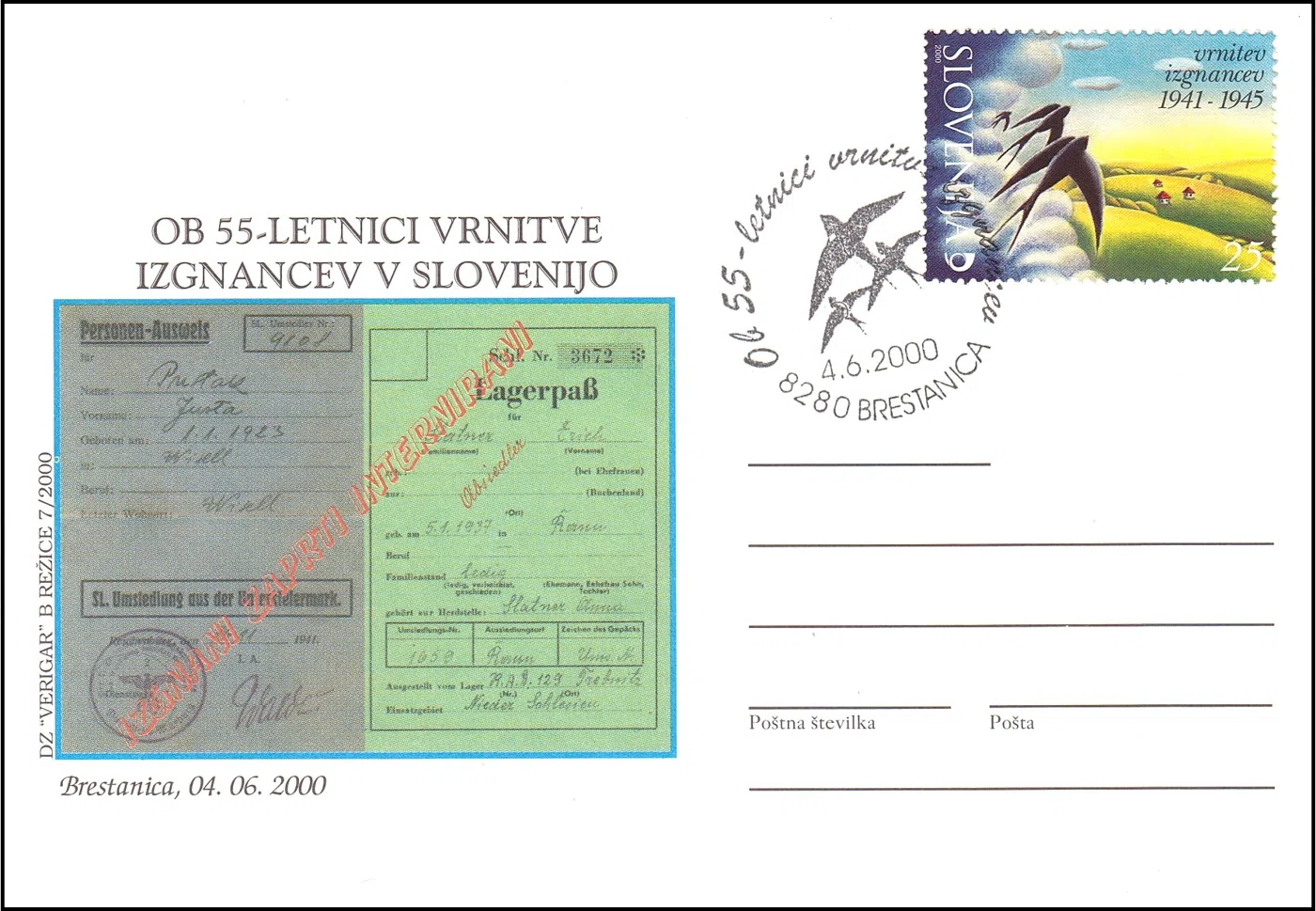 OB 55 - LETNICI VRNITVE IZGNANCEV